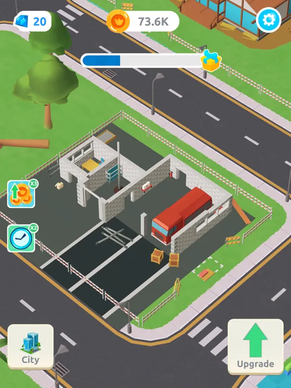 Zrzuty ekranu Idle Delivery Builder iPad 