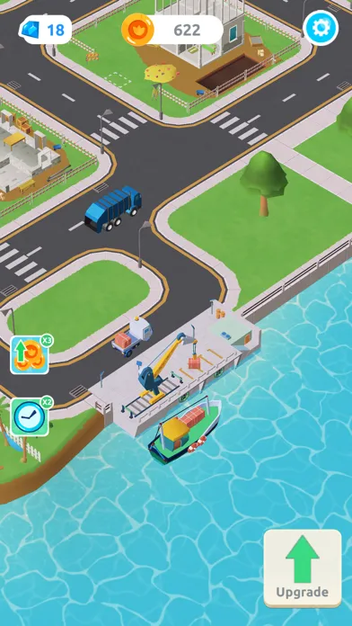 Zrzuty ekranu Idle Delivery Builder