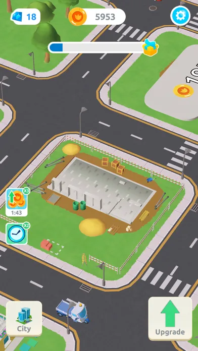Zrzuty ekranu Idle Delivery Builder