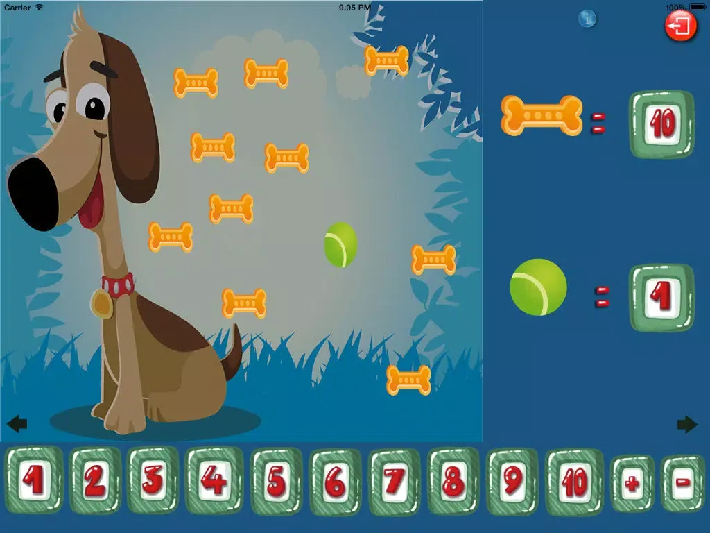 Simple Math 4 Kids - الرياضيات للصغار iPad  سکرین شاٹس