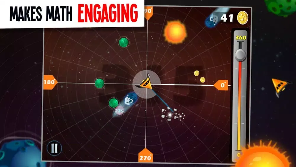 Ảnh chụp màn hình của 3rd Grade Math Planet - Fun math game curriculum for kids