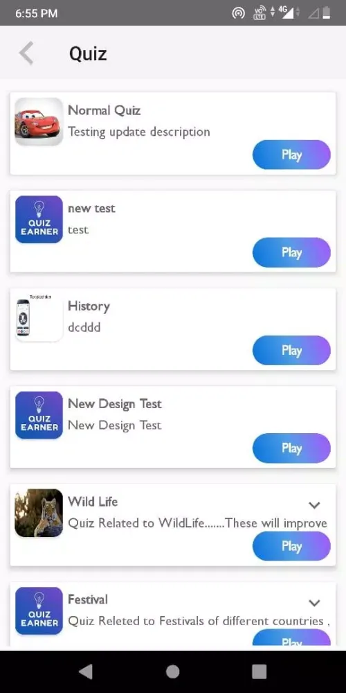 Quiz Khelo - Play Quiz and Win應用截圖