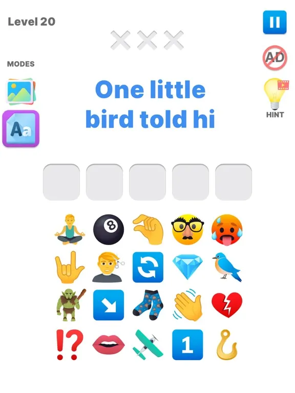 Capturas de tela do Emoji Guru - Emoji Guess Quiz iPad 
