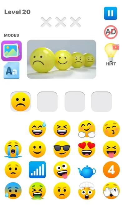 Capturas de tela do Emoji Guru - Emoji Guess Quiz