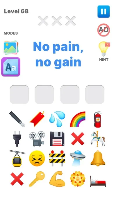 Capturas de tela do Emoji Guru - Emoji Guess Quiz