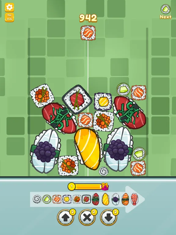 Giant Sushi: Merge Master Game iPad  Ekran Görüntüleri
