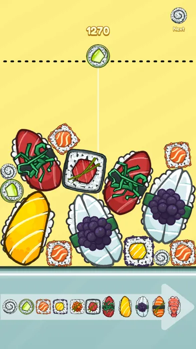 Giant Sushi: Merge Master Game Ekran Görüntüleri