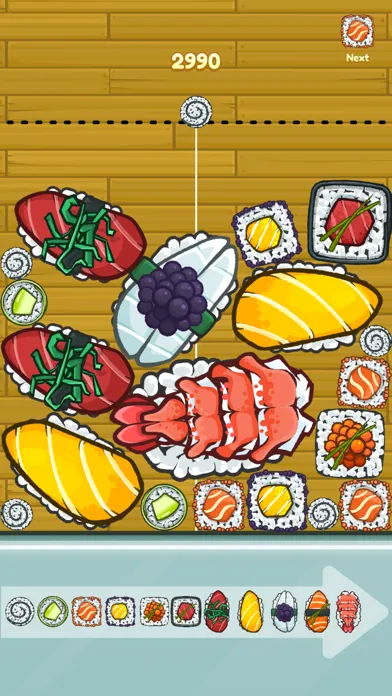 Giant Sushi: Merge Master Game Ekran Görüntüleri