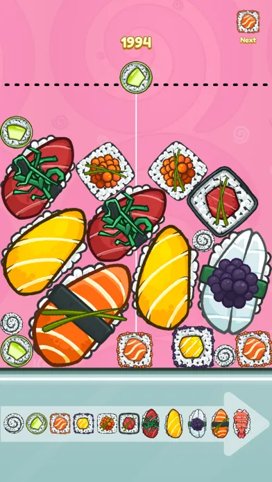 Giant Sushi: Merge Master Game Ekran Görüntüleri