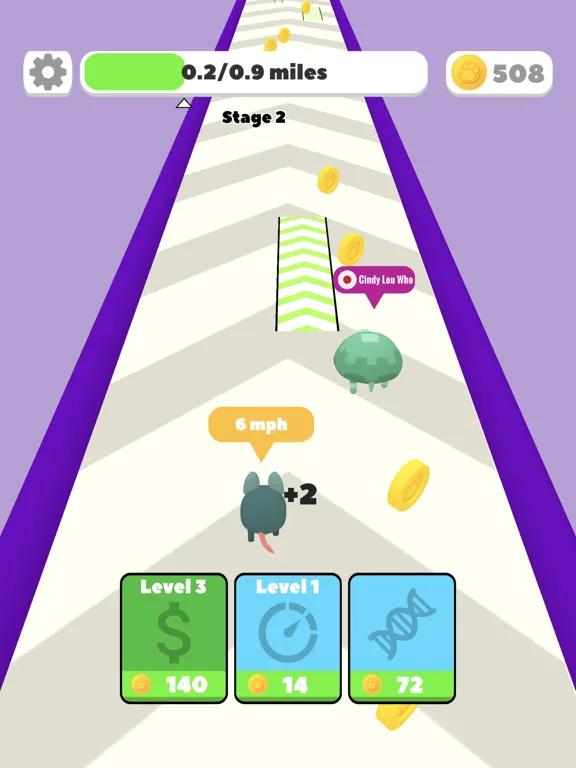 Capturas de tela do Idle Run: Animal Evolution 3D iPad 