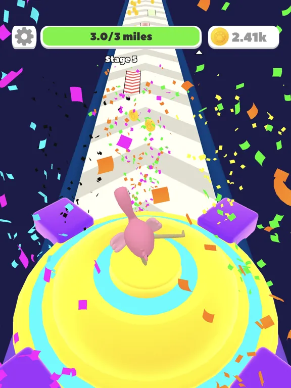Capturas de tela do Idle Run: Animal Evolution 3D iPad 