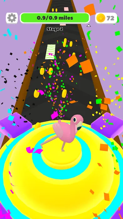 Capturas de tela do Idle Run: Animal Evolution 3D
