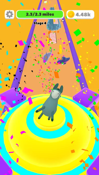 Capturas de tela do Idle Run: Animal Evolution 3D
