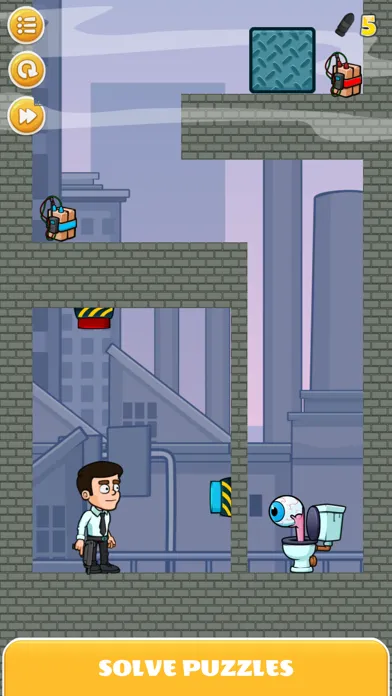 Eye Attack: Toilet Monster War স্ক্রিনশট