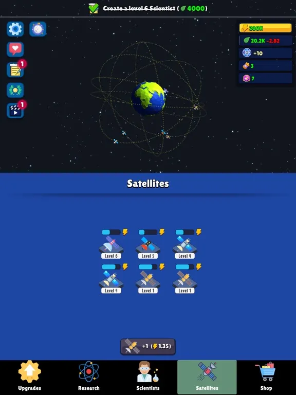 Ever Beyond: Idle Space Game iPad  স্ক্রিনশট