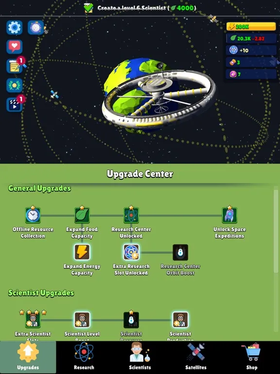 Ever Beyond: Idle Space Game iPad  স্ক্রিনশট