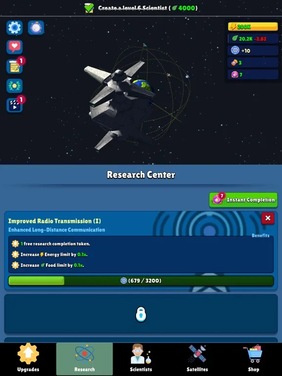Ever Beyond: Idle Space Game iPad  স্ক্রিনশট