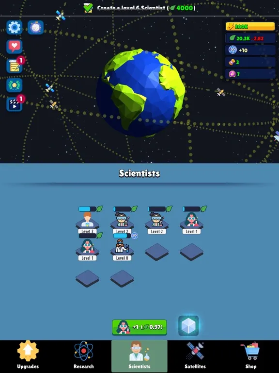 Ever Beyond: Idle Space Game iPad  স্ক্রিনশট