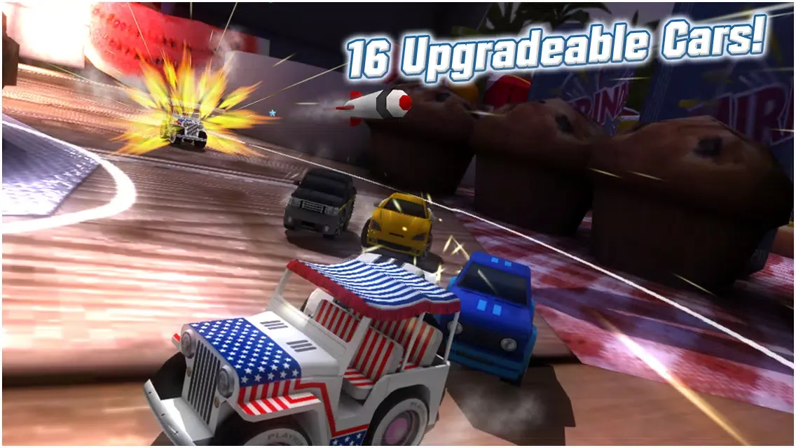 Captures d'écran de Table Top Racing Premium Edition