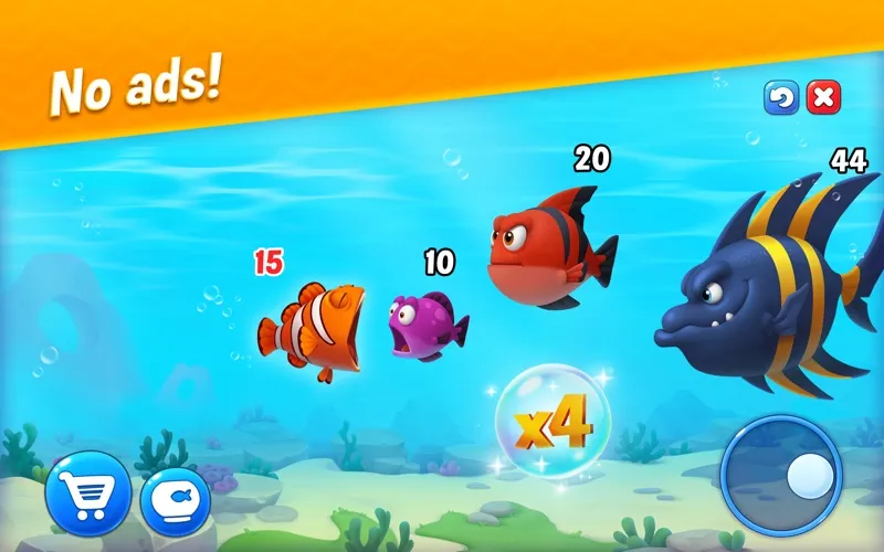 Capturas de pantalla de Fishdom