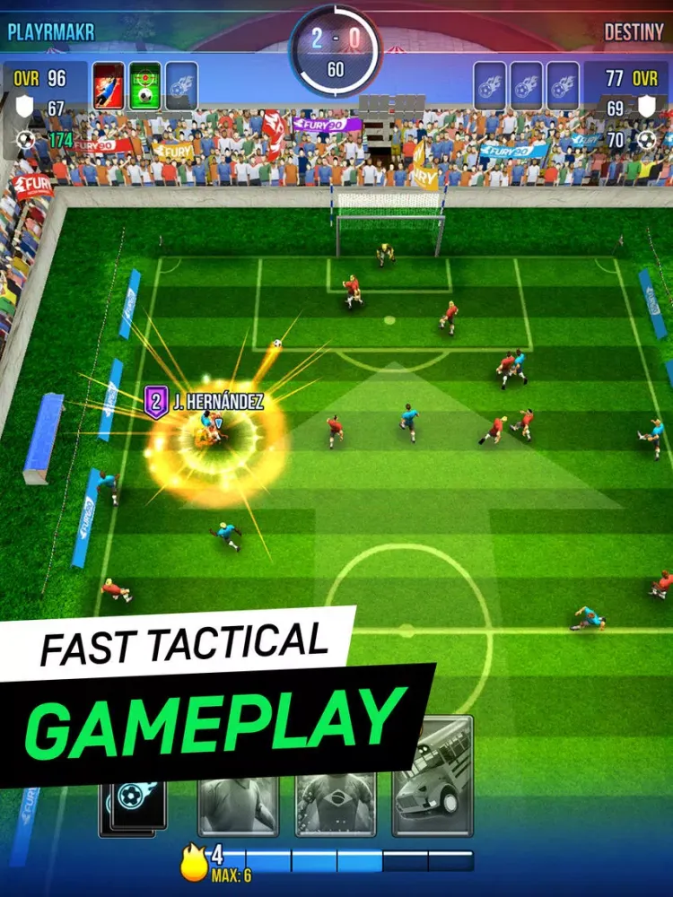 Ảnh chụp màn hình của Total Soccer: Road to Glory iPad 