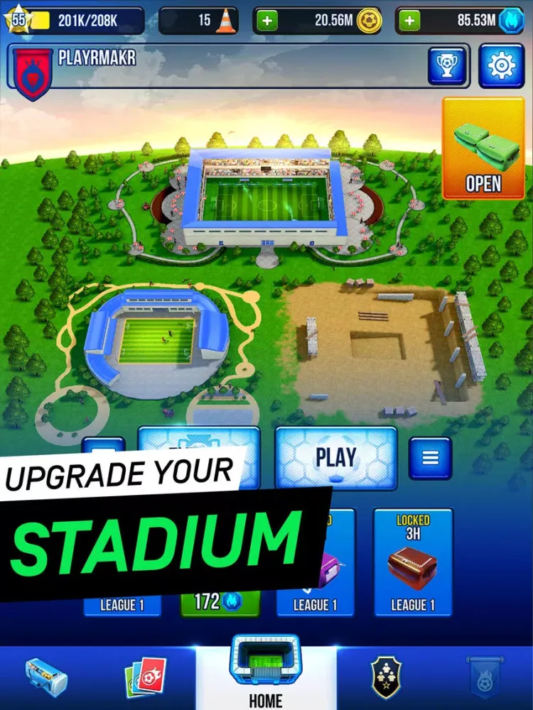 Ảnh chụp màn hình của Total Soccer: Road to Glory iPad 