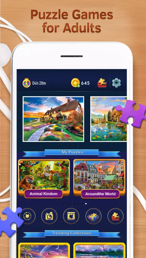 Jigsaw Puzzles Game for Adults Screenshots