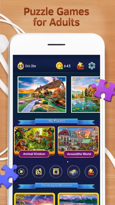 Capturas de tela do Best Jigsaw Puzzle Games HD
