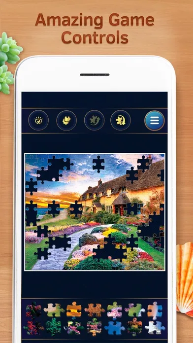 Capturas de tela do Best Jigsaw Puzzle Games HD