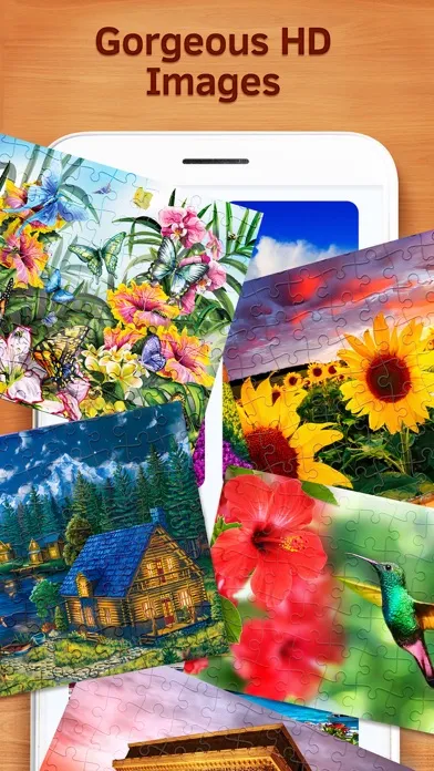 Capturas de tela do Best Jigsaw Puzzle Games HD