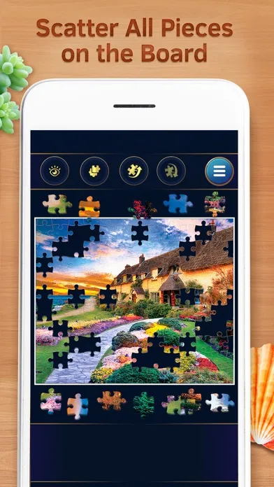 Capturas de tela do Best Jigsaw Puzzle Games HD