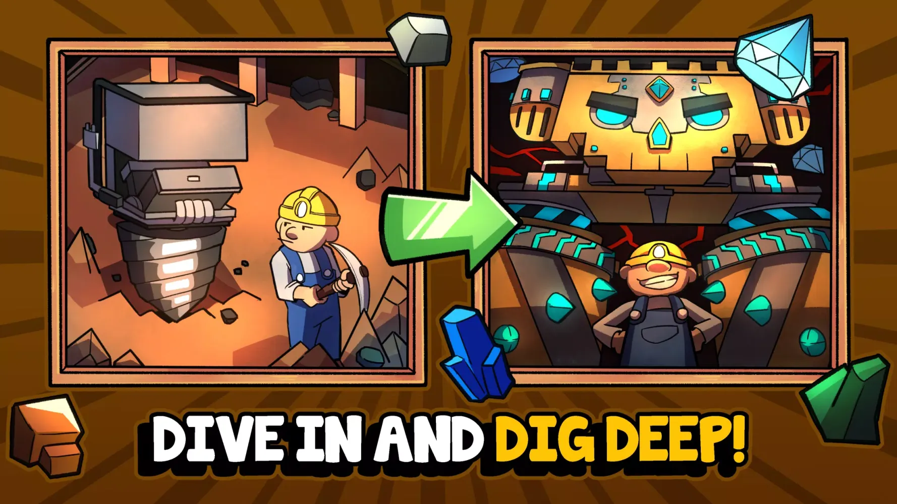 Mr. Mine: Idle Miner Town Screenshots