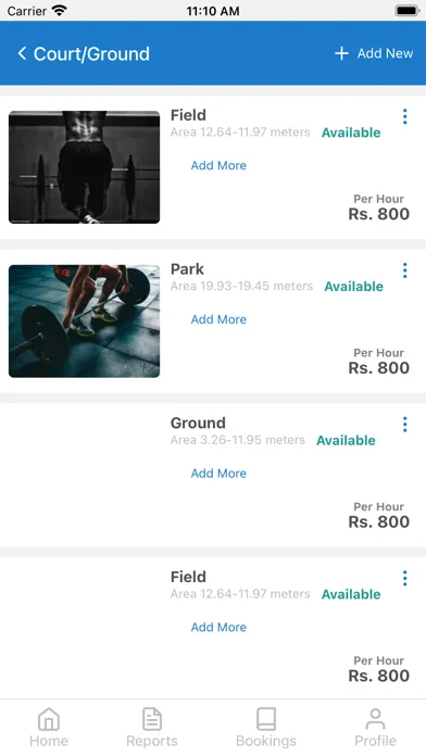 Screenshot di Playscout Vendor