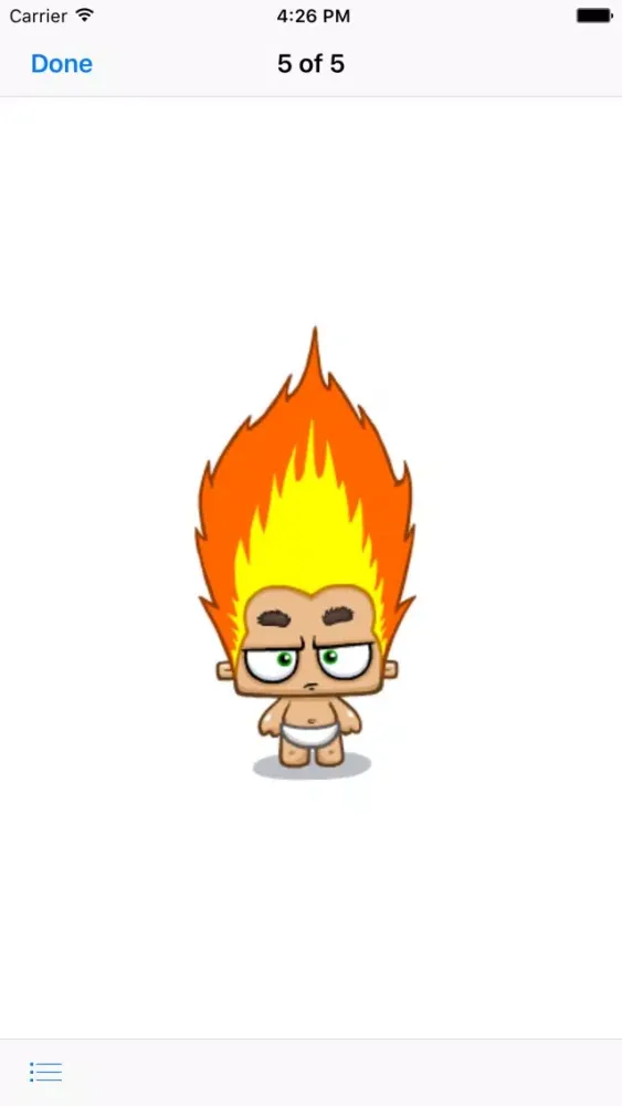 Captures d'écran de Blockhead Babies - Animated Stickers