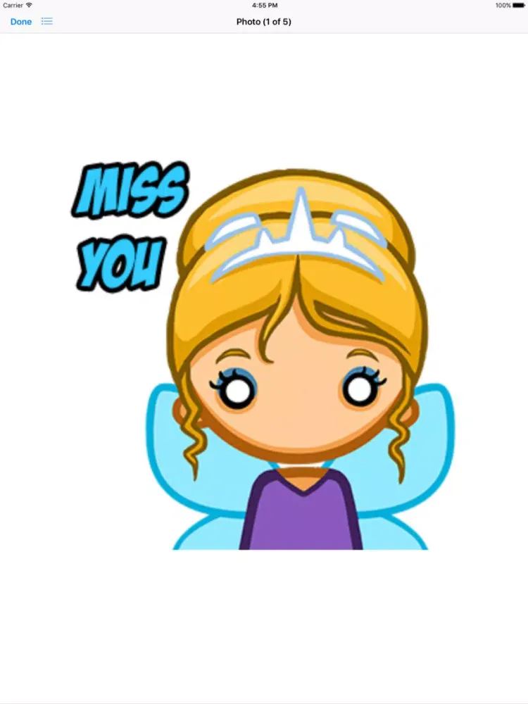 Tangkapan skrin Fun Friends - Stickers iPad 