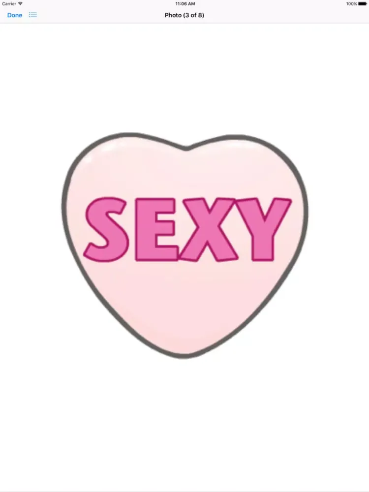 Tangkapan skrin Hearts - Animated Stickers iPad 