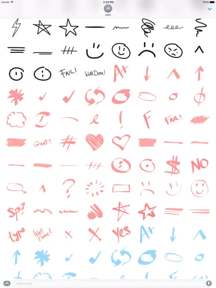 Highlighter And Marker - Ultimate Sticker Pack iPad  스크린샷