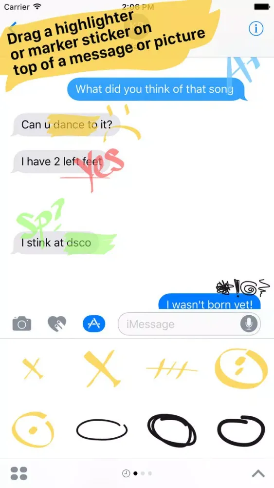 Highlighter And Marker - Ultimate Sticker Pack 스크린샷