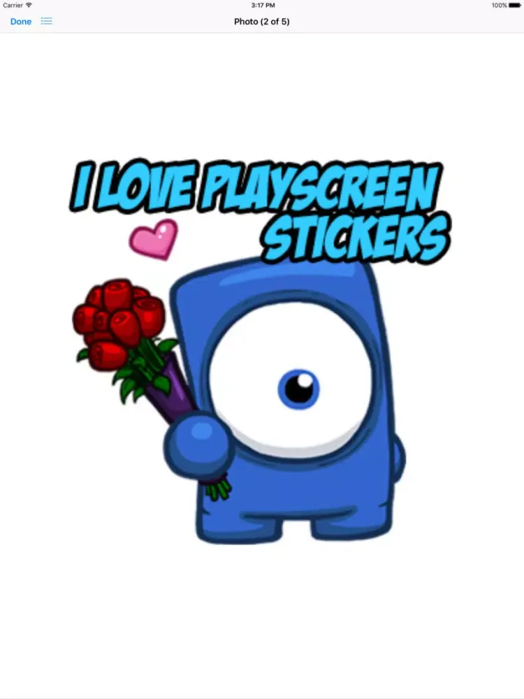 Capturas de pantalla de Sticker Sample Pack iPad 