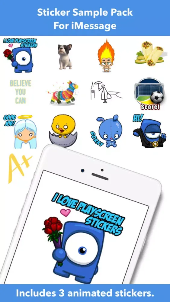 Capturas de pantalla de Sticker Sample Pack