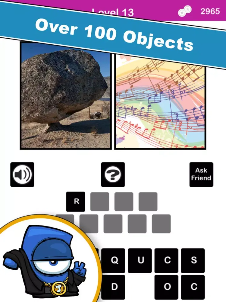 What’s The Object? Guess the item, from one or two pictures. Free iPad  স্ক্রিনশট