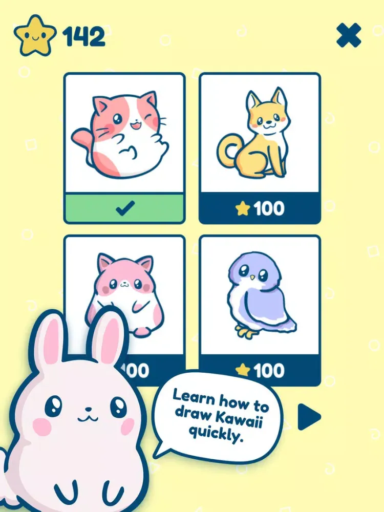 Kawaii: draw and play iPad  Screenshots