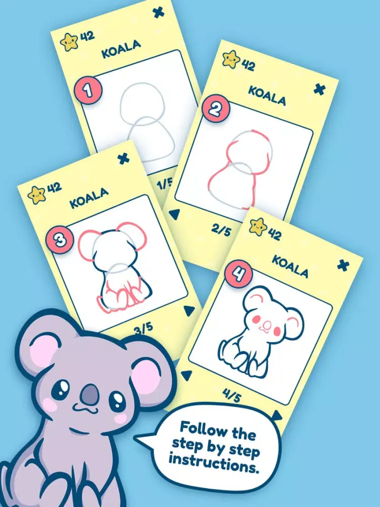 Kawaii: draw and play iPad  Screenshots