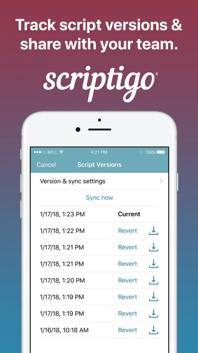 Scriptigo Script Reader سکرین شاٹس