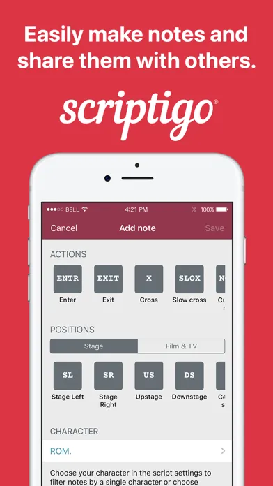 Screenshot di Scriptigo Pro