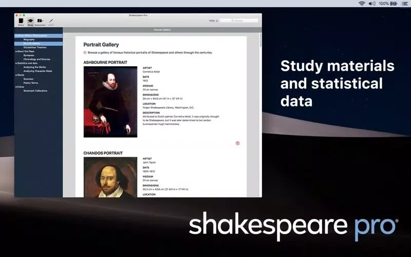 Shakespeare Pro Screenshots