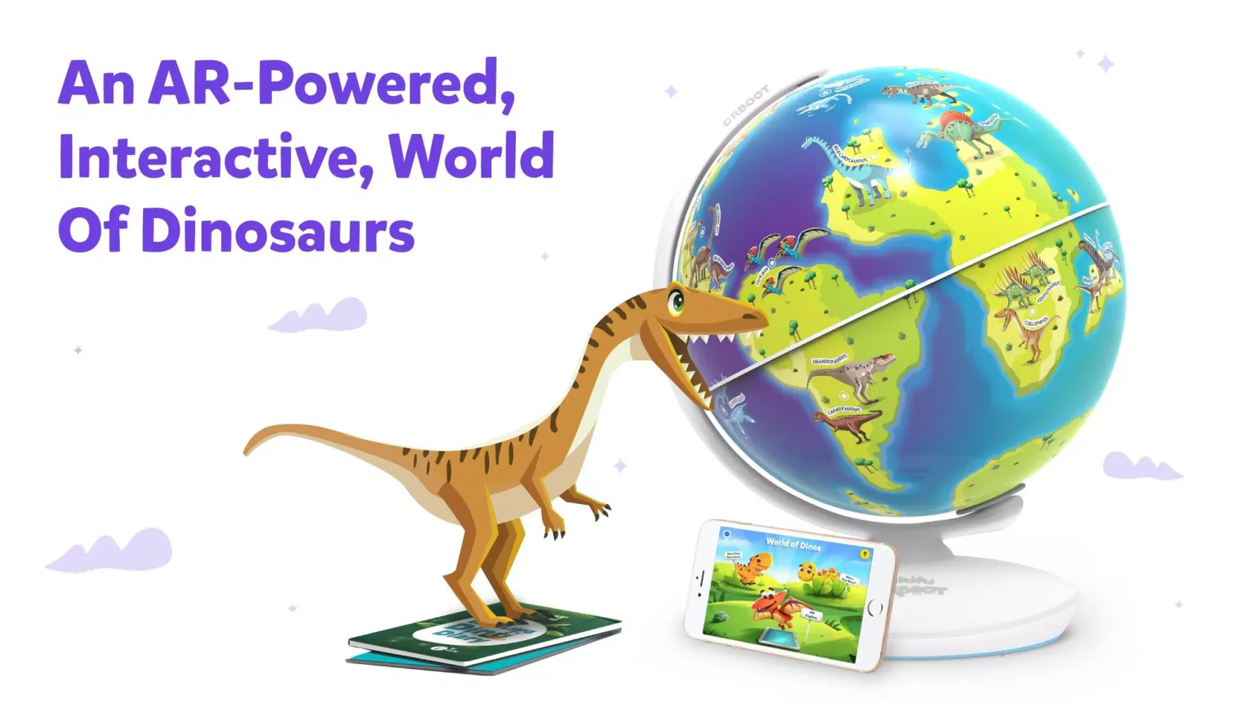 Capturas de tela do Orboot Dinos