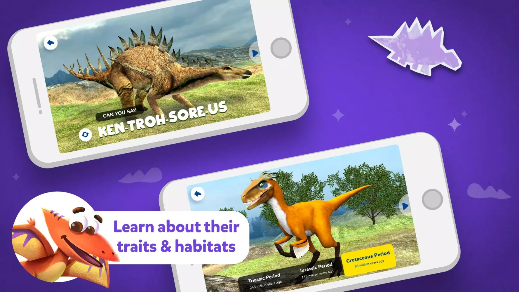 Capturas de tela do Orboot Dinos
