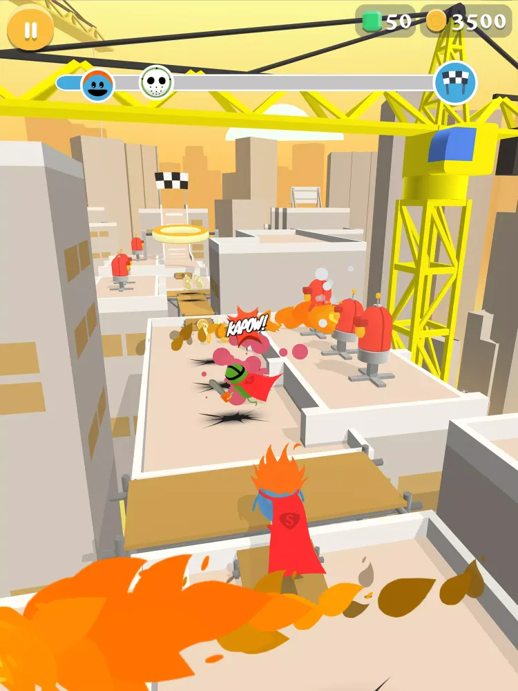 Tangkapan layar Dumb Ways to Die: Superheroes
