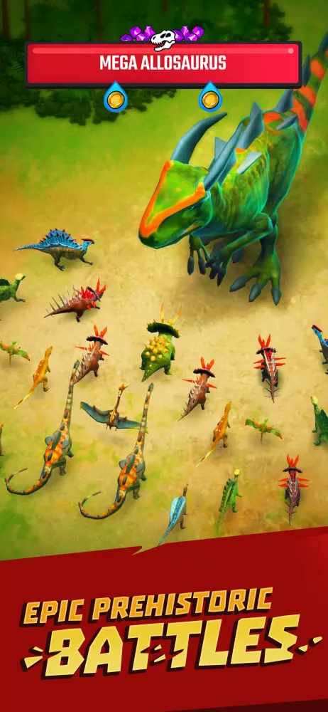 Jurassic Warfare: Dino Battle Screenshots